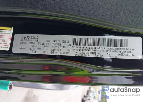 2016 Jeep Wrangler Unlimited Sahara z USA, uszkodzony, nr VIN 1C4HJWEG8GL334973